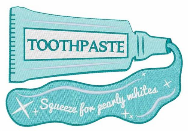 Picture of Squeeze for Pearly Whites Machine Embroidery Design