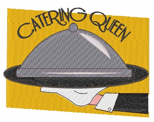 Catering Queen Machine Embroidery Design