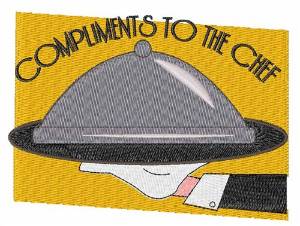 Picture of Compliments To The Chef Machine Embroidery Design