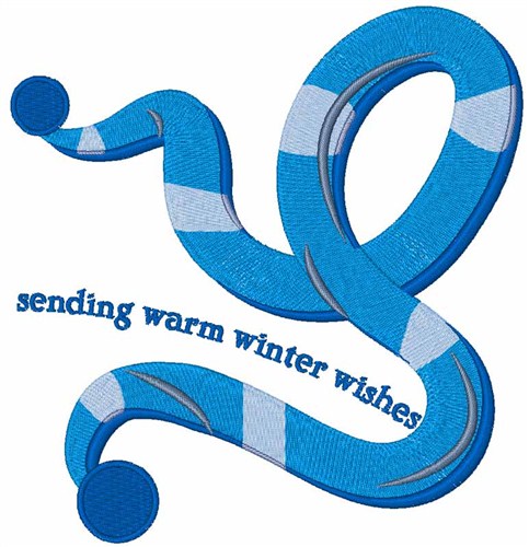 Warm Winter Wishes Machine Embroidery Design