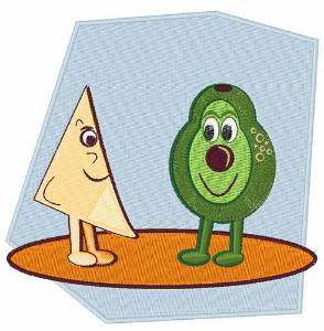 Picture of Chip & Guac Machine Embroidery Design