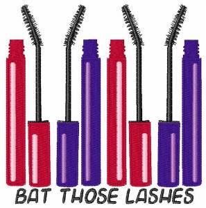 Picture of Bat Those Lashes Machine Embroidery Design