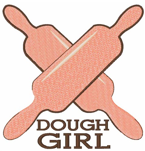 Dough Girl Machine Embroidery Design