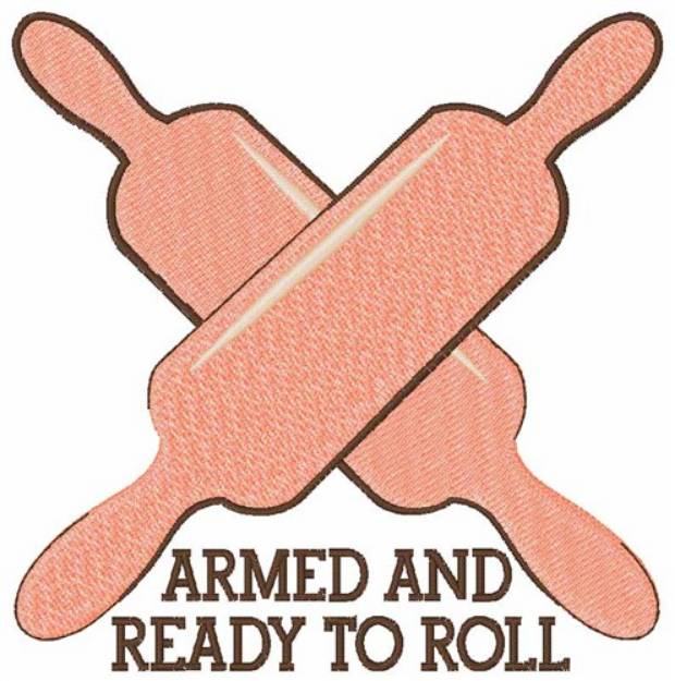 Picture of Armed And Ready To Roll Machine Embroidery Design
