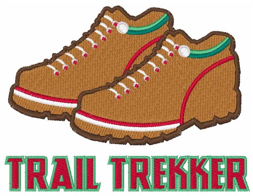 Trail Trekker Machine Embroidery Design