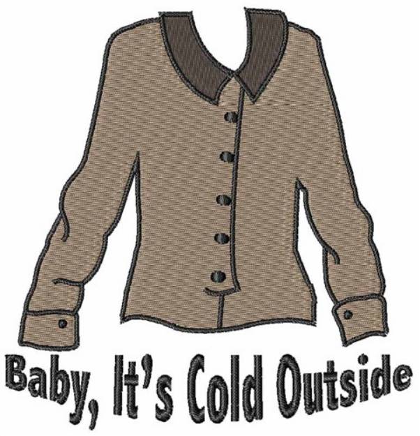 Picture of Its Cold Outside Machine Embroidery Design
