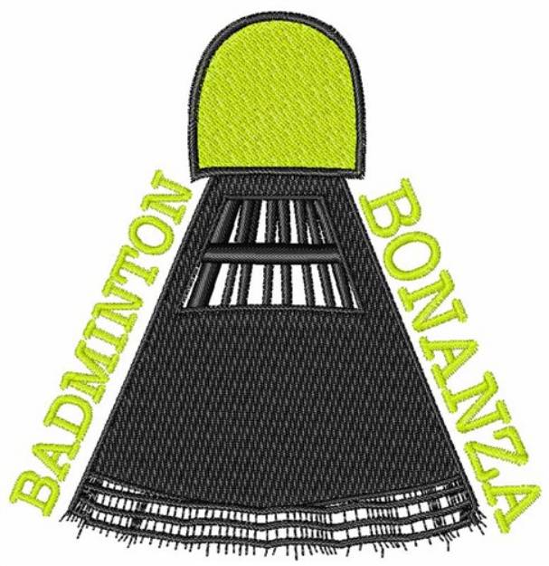 Picture of Badminton Bonanza Machine Embroidery Design