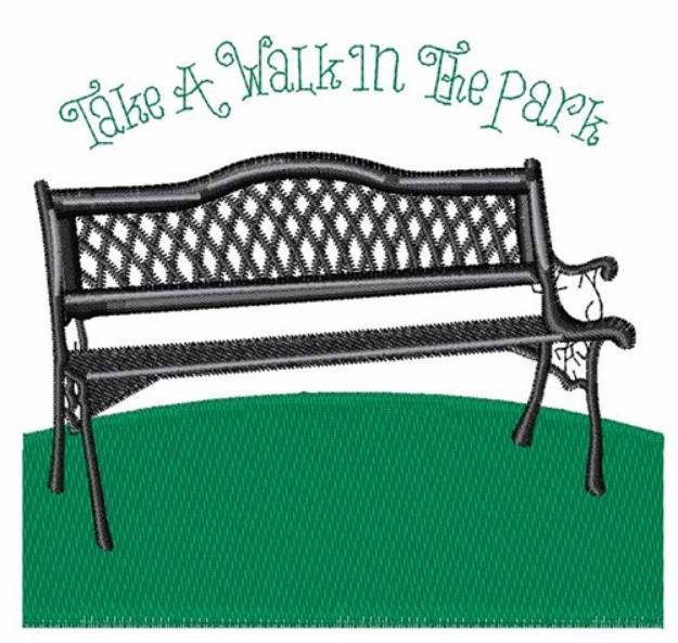 Picture of Walk In The Park Machine Embroidery Design