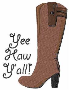 Picture of Yee Haw Y’all Machine Embroidery Design