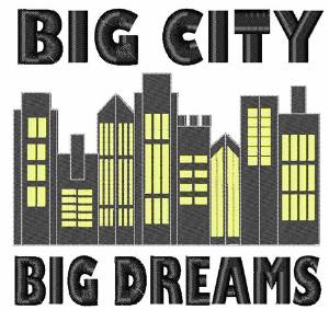 Picture of Big City Big Dreams Machine Embroidery Design