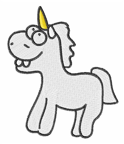 Silly Unicorn Machine Embroidery Design