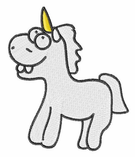 Picture of Silly Unicorn Machine Embroidery Design