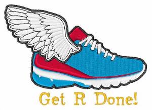 Picture of Get R Done Machine Embroidery Design