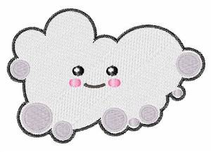 Picture of Happy Cloud Machine Embroidery Design
