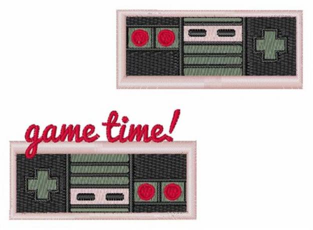 Picture of Game Time Machine Embroidery Design