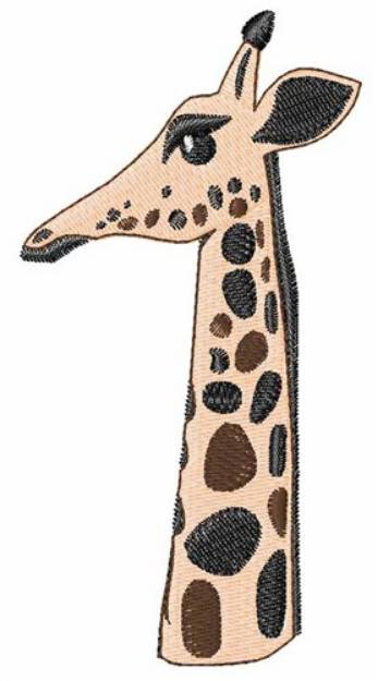 Picture of Giraffe Head Machine Embroidery Design