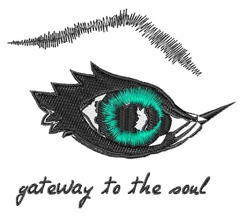 Gateway To The Soul Machine Embroidery Design