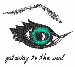 Picture of Gateway To The Soul Machine Embroidery Design
