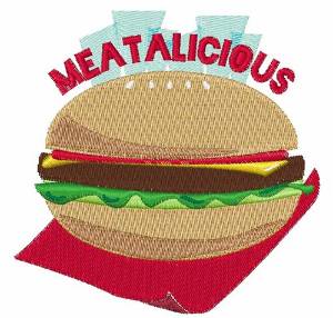 Picture of Meatalicious Machine Embroidery Design