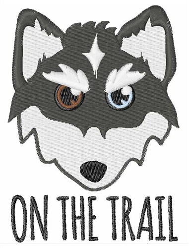 On The Trail Machine Embroidery Design