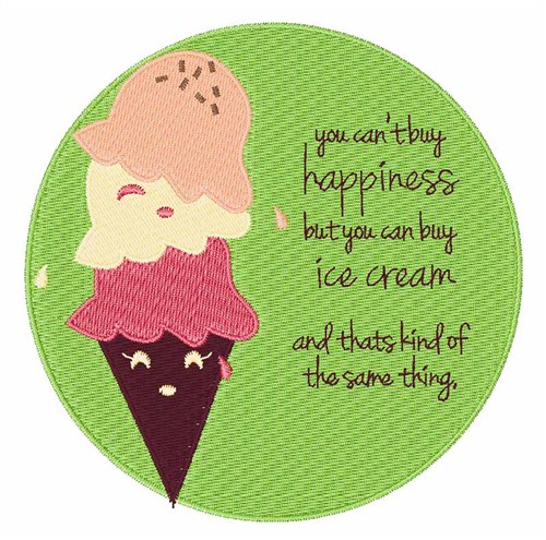 Buy Ice Cream Machine Embroidery Design
