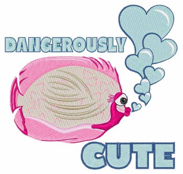 Picture of Dangerously Cute Machine Embroidery Design