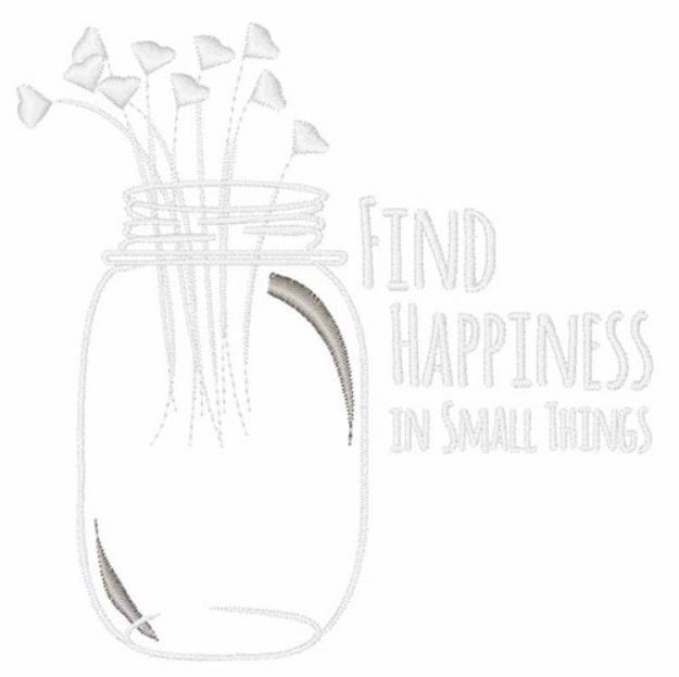 Picture of Find Happiness Machine Embroidery Design