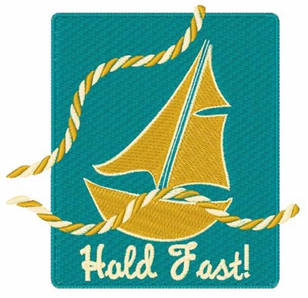 Picture of Hold Fast Machine Embroidery Design