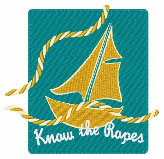 Picture of Know The Ropes Machine Embroidery Design
