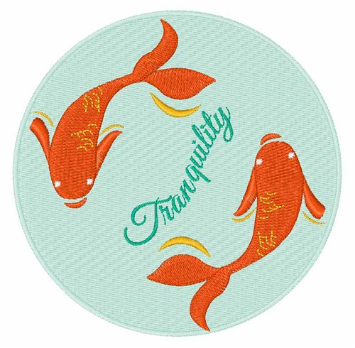 Tranquility Machine Embroidery Design
