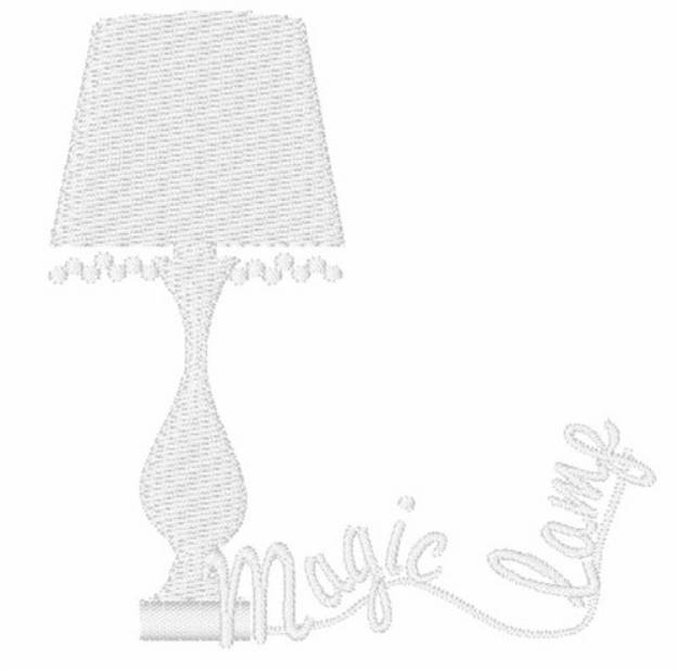 Picture of Magic Lamp Machine Embroidery Design