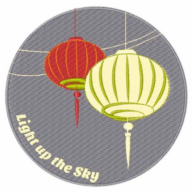 Picture of Light Up The Sky Machine Embroidery Design