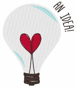 Picture of An Idea! Machine Embroidery Design
