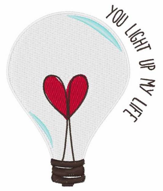 Picture of Light Up My Life Machine Embroidery Design