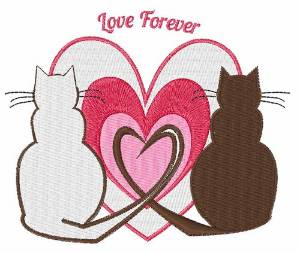 Picture of Love Forever Machine Embroidery Design