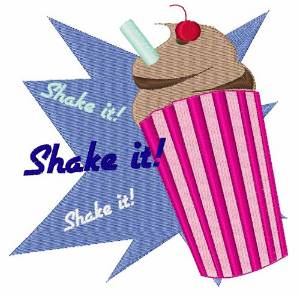 Picture of Shake It Machine Embroidery Design