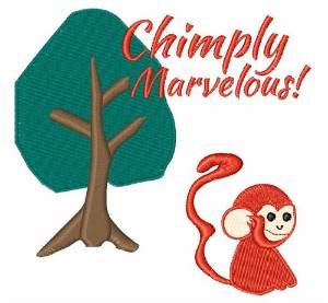 Picture of Chimply Marvelous Machine Embroidery Design