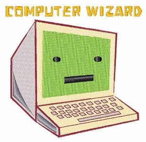 Picture of Computer Wizard Machine Embroidery Design