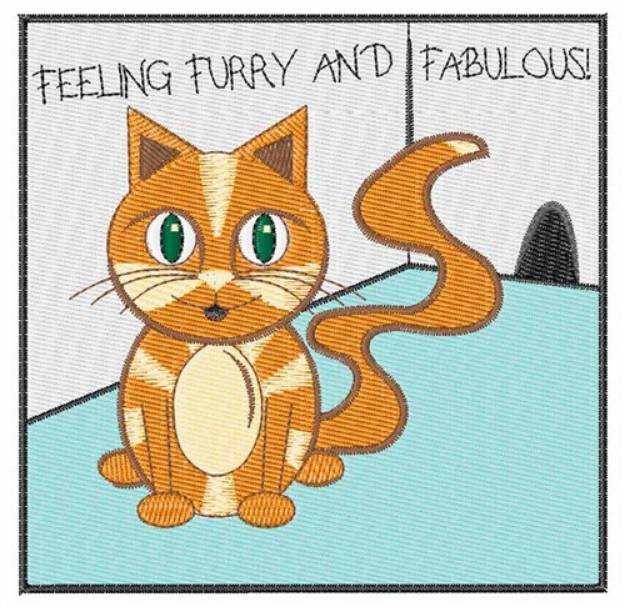 Picture of Feeling Furry Machine Embroidery Design