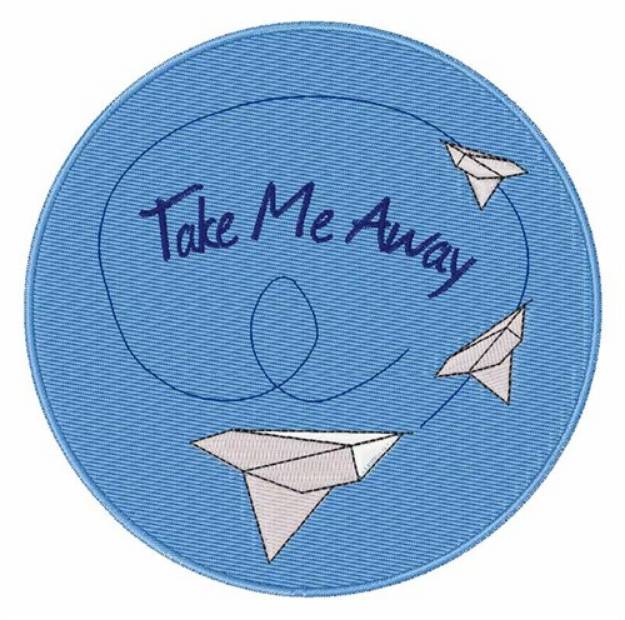 Picture of Take Me Away Machine Embroidery Design
