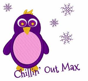 Picture of Chillin Out Max Machine Embroidery Design