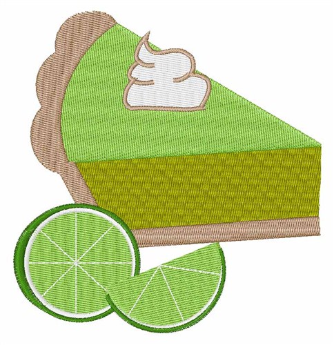 Lime Pie Machine Embroidery Design