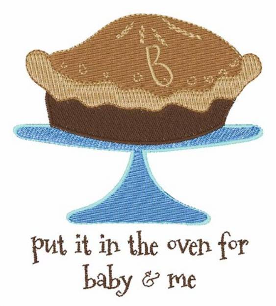 Picture of Baby And Me Machine Embroidery Design
