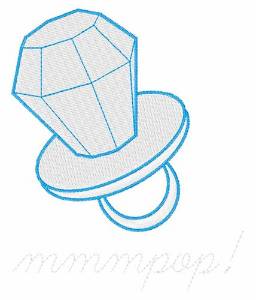 Picture of Mmmmpop Machine Embroidery Design
