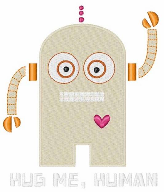 Picture of Hug Me Human Machine Embroidery Design
