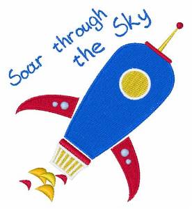 Picture of Soar Through The Sky Machine Embroidery Design