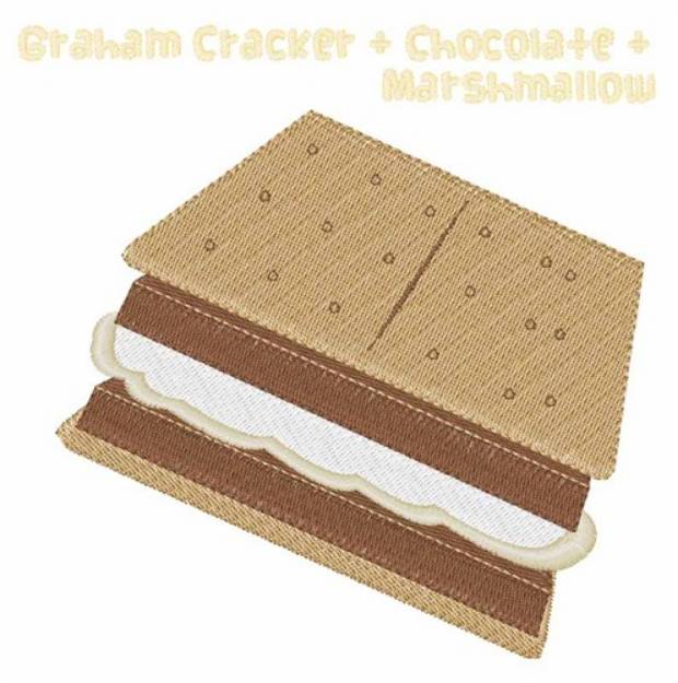 Picture of Smores Machine Embroidery Design