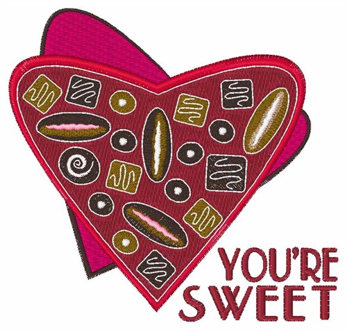 Youre Sweet Machine Embroidery Design