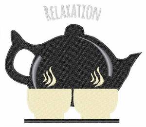 Picture of Relaxation Tea Machine Embroidery Design