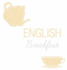 Picture of English Breakfast Machine Embroidery Design